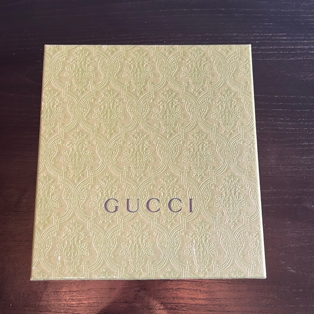 Gucci box.